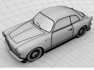 1958 alfa romeo giulietta sprint veloce Modèle 3D