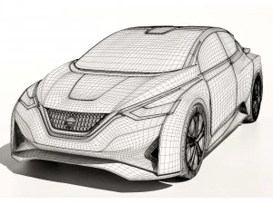 nissan ids concept 3D Model