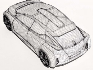 nissan ids concept Modelo 3D