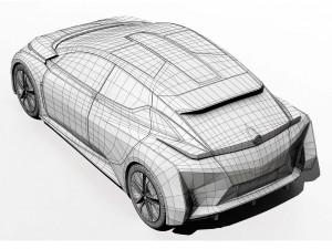 nissan ids concept Modelo 3D