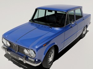 1967 alfa romeo giulia super Model 3D