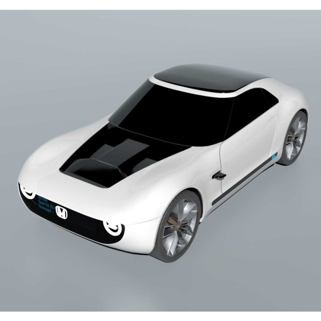 honda ev sports 2017 Model 3D .c4d .max .obj .3ds .fbx .stl .blend 