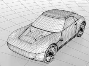 honda ev sports 2017 Model 3D