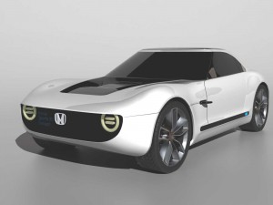 honda ev sports 2017 Model 3D