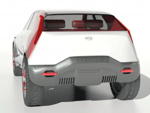 kia habaniro concept suv 3D Model