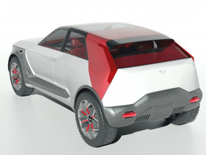 kia habaniro concept suv 3D Модель