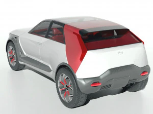 kia habaniro concept suv 3D Model