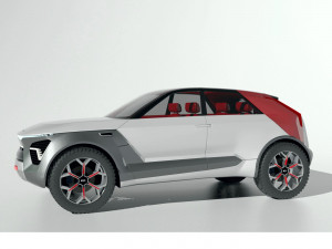 kia habaniro concept suv 3D Модель