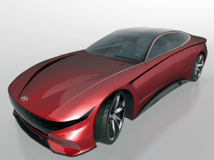 hyundai la fil rouge concept Model 3D