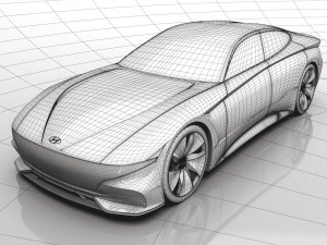 hyundai la fil rouge concept 3D 모델