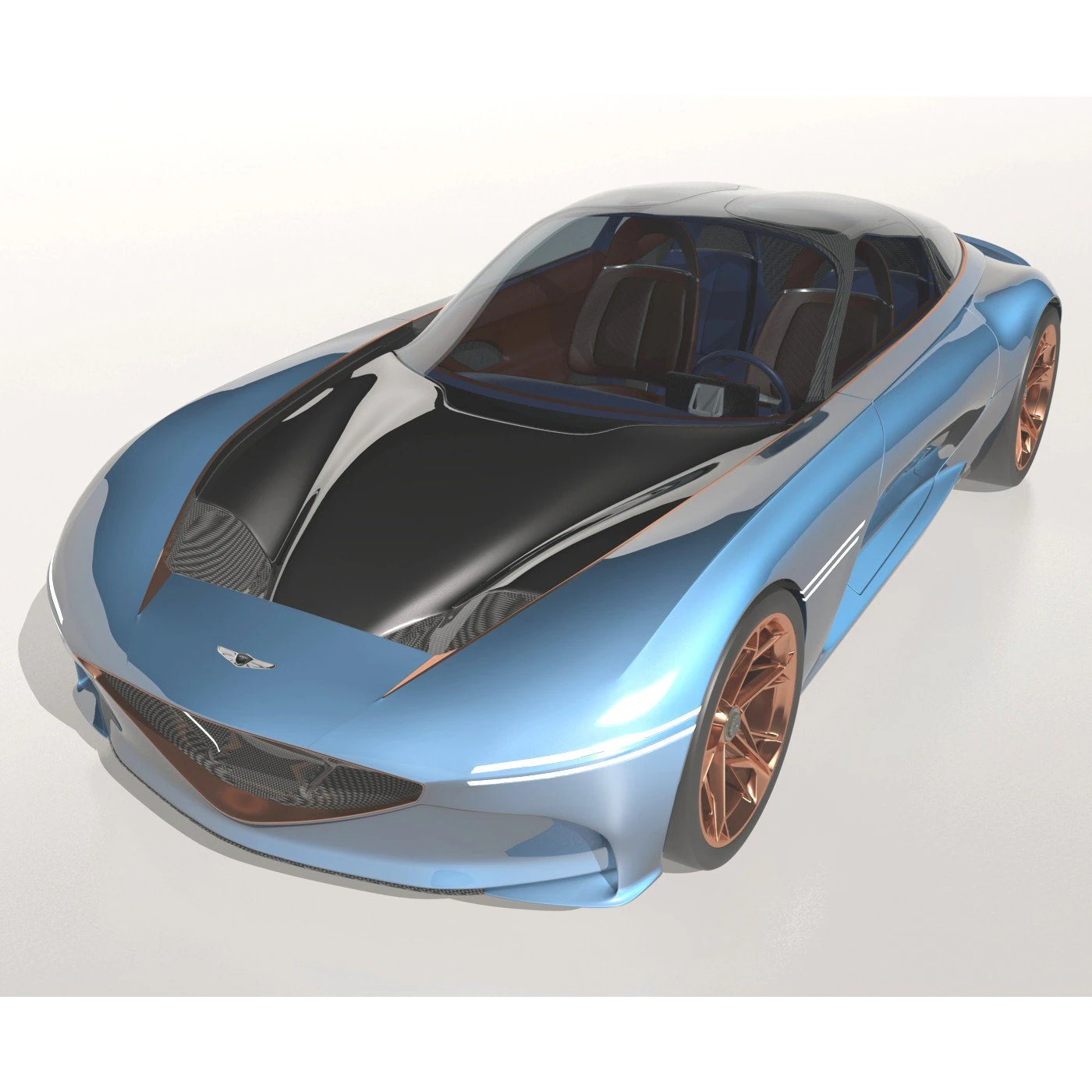 genesis essentia concept 3D Model .c4d .max .obj .3ds .fbx .stl .blend 