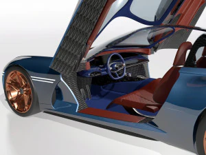 genesis essentia concept 3D Model
