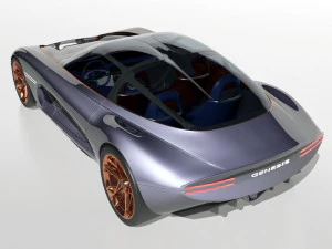 genesis essentia concept 3D Model