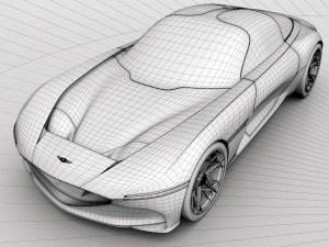 genesis essentia concept Modèle 3D