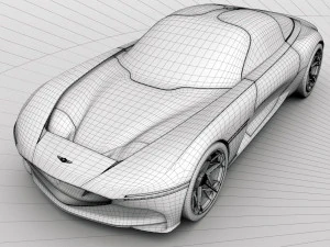 genesis essentia concept 3D Model