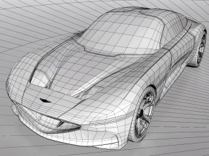 genesis essentia concept 3D Model