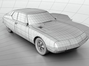 citroen sm Model 3D