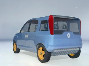 renault r4l concept 3D Model