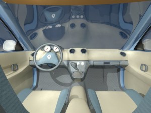 renault r4l concept Model 3D