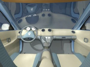 renault r4l concept 3D Model