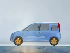 renault r4l concept 3D Model