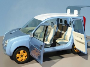 renault r4l concept Model 3D