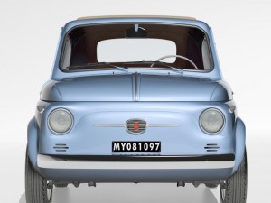 fiat nuova 500 1958 3D Model
