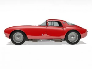 maserati a6 gcs53 pininfarina berlinetta 3D Model