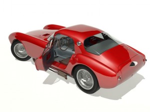 maserati a6 gcs53 pininfarina berlinetta 3D Model