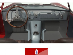 maserati a6 gcs53 pininfarina berlinetta 3D Model