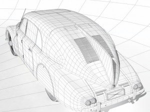 1947 tatra t87 3D 모델