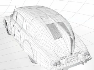 1947 tatra t87 3D Model