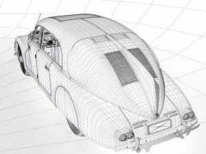 1947 tatra t87 3D 모델