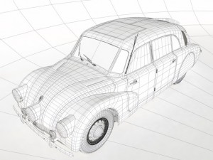 1947 tatra t87 3D 모델