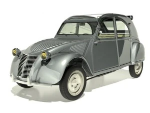 citroen 2cv 1958 3D Model