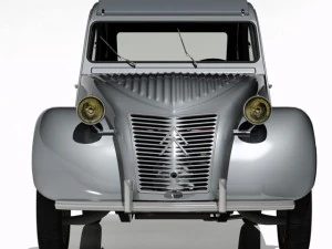 citroen 2cv 1958 3D Model