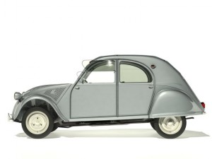 citroen 2cv 1958 3D-Modell