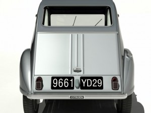 citroen 2cv 1958 3D-Modell