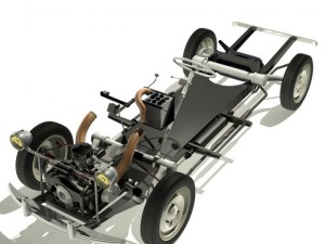 citroen 2cv 1958 3D-Modell