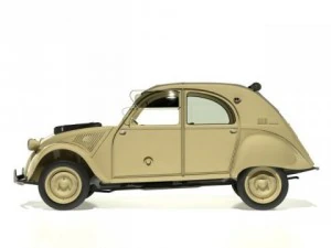 1958 citroen 2cv sahara 4x4 3D Model