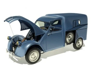 citroen 2cv azu fourgon Modèle 3D