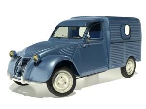 citroen 2cv azu van 3D Model