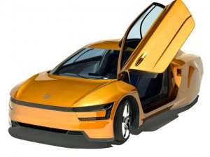 vw xl1 Model 3D