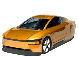 vw xl1 3D Model