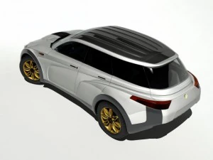 mangusta e carro sportivo sportivo Modello 3D