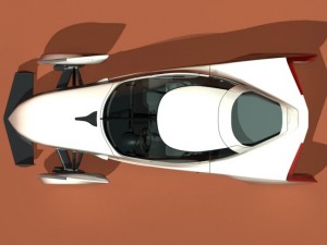 shrike gt  concept sports ev 3D Model