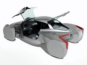 shrike gt  concept sports ev 3D Model