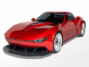 kukhri gt  concept sports car rwd 3D 모델