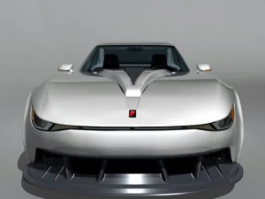 kukhri gt  concept sports car rwd 3D Model