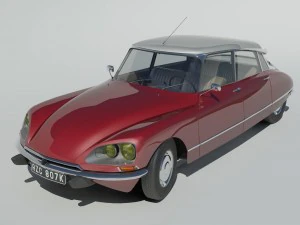citroen ds21 3D Model
